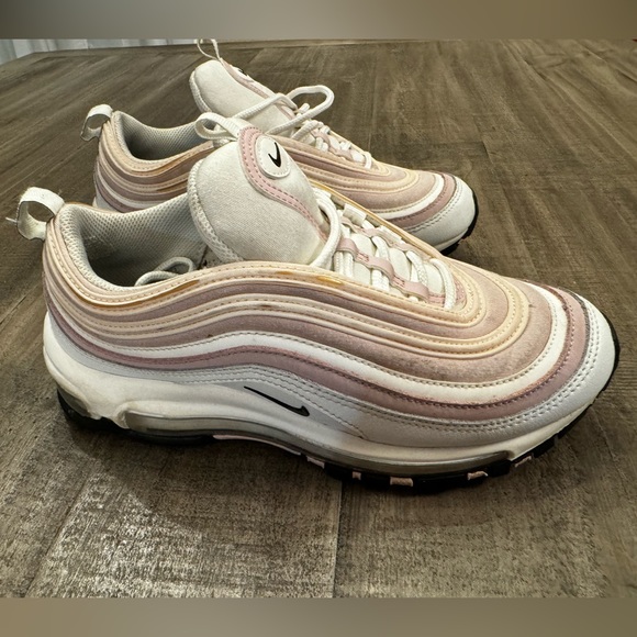 Nike Air Max 97 Women’s Size 6.5 White Pink Cream Summit DA9325-100 - Picture 5 of 9